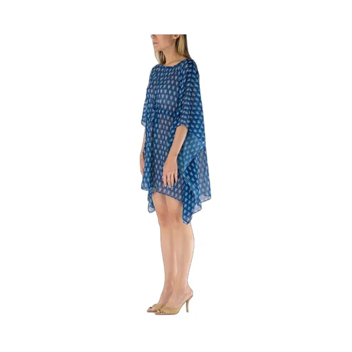 Mc2 Saint Barth Iria Floral Printed Poncho