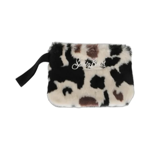 Mc2 Saint Barth Pareasy Cow Printed Clutch Bag