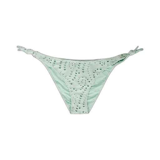 Mc2 Saint Barth Yali Logo Patch Bikini Bottoms
