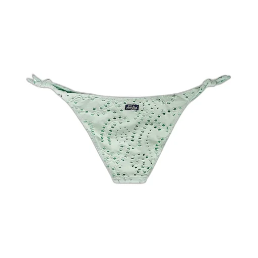 Mc2 Saint Barth Yali Logo Patch Bikini Bottoms
