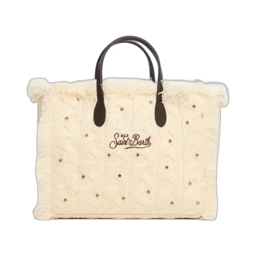 Mc2 Saint Barth Colette Knit Shoulder Bag