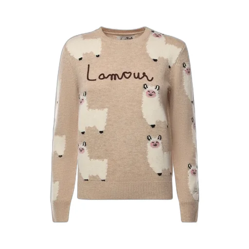 Mc2 Saint Barth L'am<3Ur Embroidery Crewneck Sweater