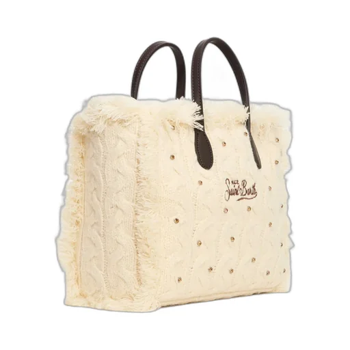 Mc2 Saint Barth Colette Knit Shoulder Bag