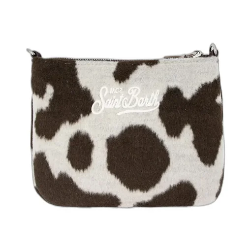 Mc2 Saint Barth Cow Print Crossbody Bag