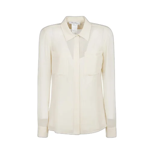 Max Mara Georgette Tunic Sleeves Shirt
