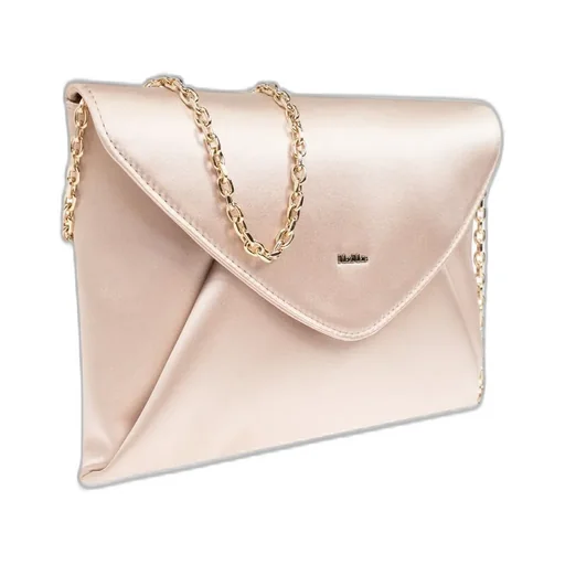 Max Mara Foldover Top Envelope Shoulder Bag