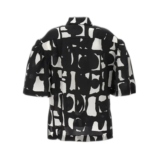 Max Mara Carella Collared Short-Sleeve Shirt