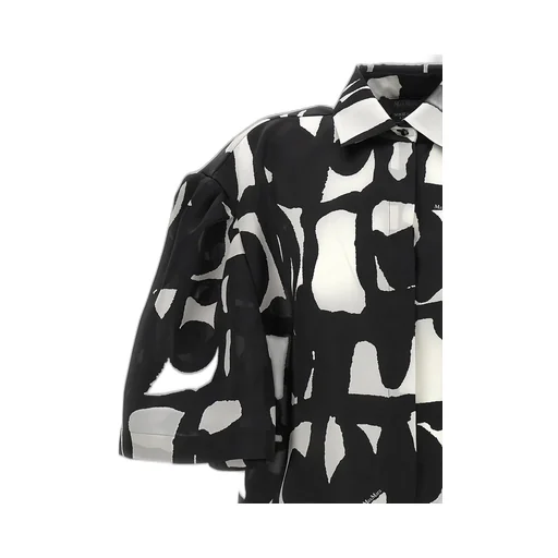 Max Mara Carella Collared Short-Sleeve Shirt