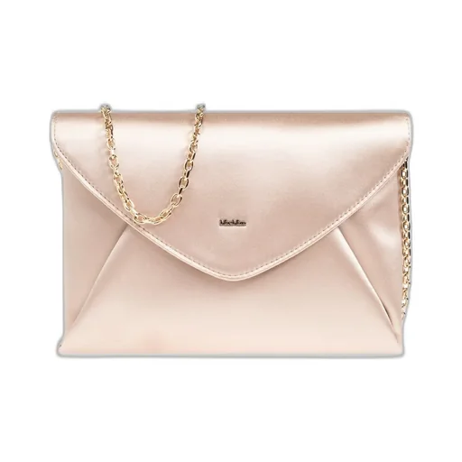 Max Mara Foldover Top Envelope Shoulder Bag