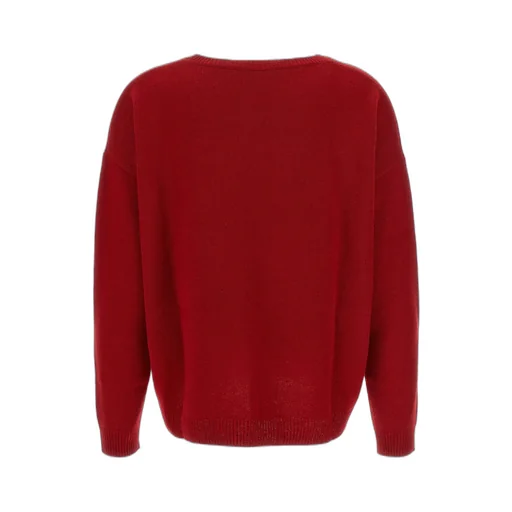 Max Mara Logo Embellished Knitted Jumper