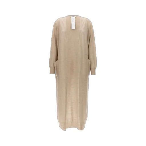 Max Mara Open Front Long Cardigan