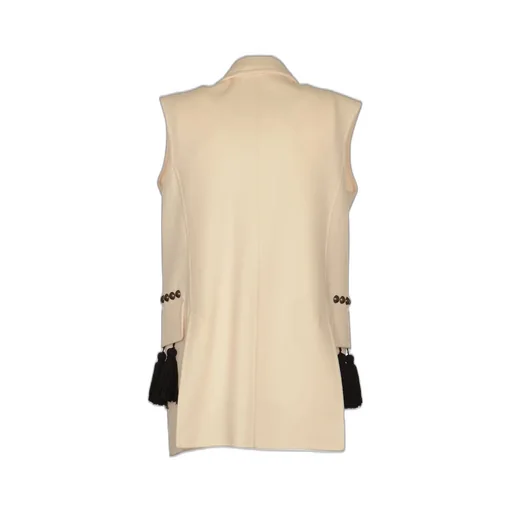 Max Mara V-Neck Sleeveless Coat