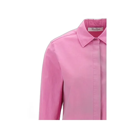 Max Mara Francia Collared Long-Sleeve Shirt