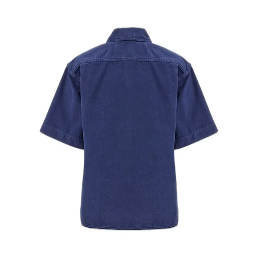 Max Mara Collared Short-Sleeve Shirt