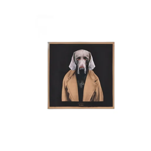 Max Mara Graphic Printed Square Scarf