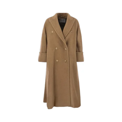 Max Mara Double-Breasted Buttoned Coat