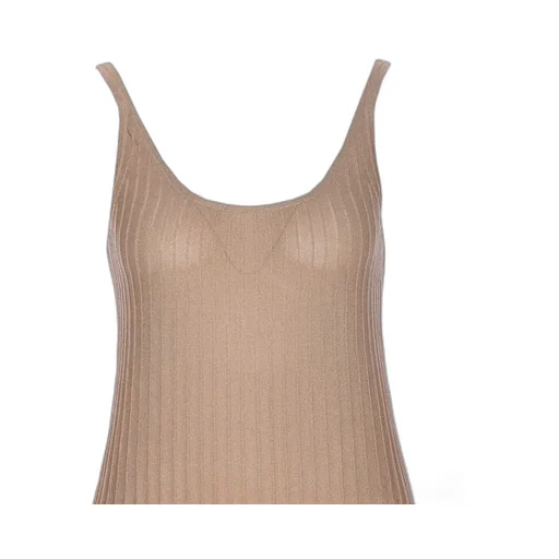 Max Mara U-Neck Sleeveless Dress