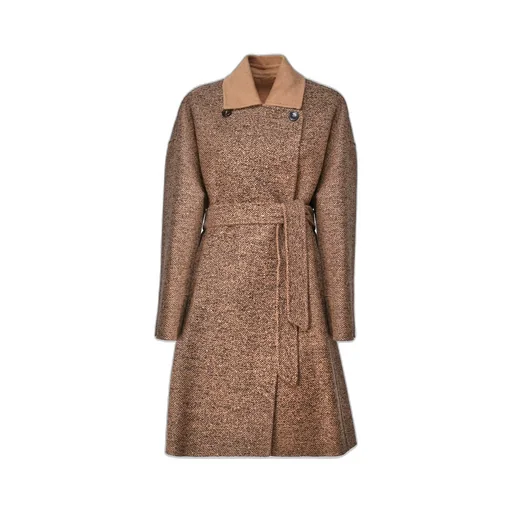 Max Mara Double-Breasted Belted Coat