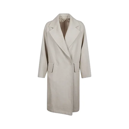 Max Mara Double-Breasted Long-Sleeved Coat