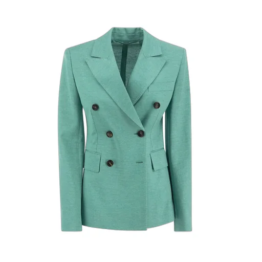 Max Mara Double-Breasted Buttoned Blazer