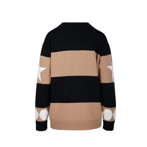 Max Mara Dirce Star Patterned Crewneck Jumper