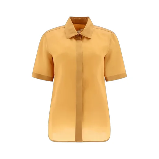 Max Mara Buttoned Short-Sleeved Shirt