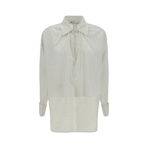 Max Mara Striped Long-Sleeved Shirt