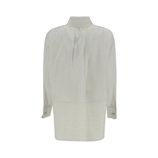 Max Mara Striped Long-Sleeved Shirt
