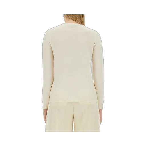Max Mara Logo Embellished Crewneck Jumper