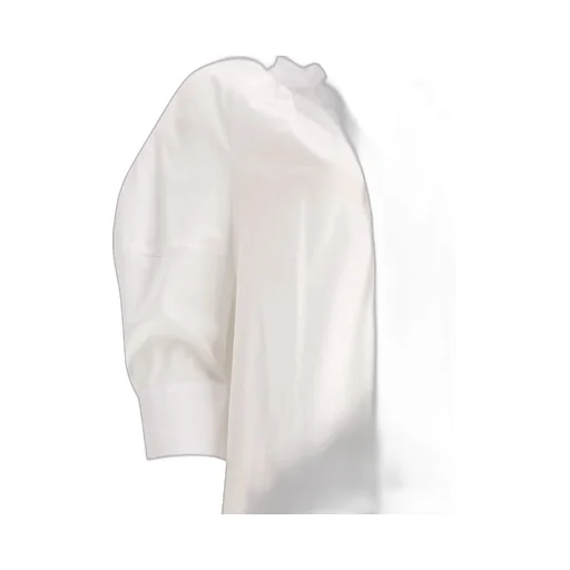Max Mara Drawstring Puff-Sleeved Shirt