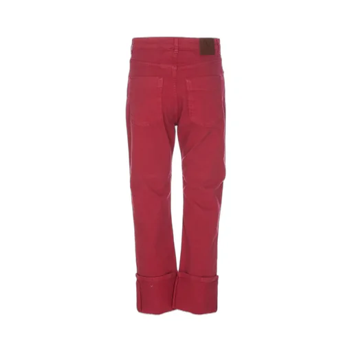 Max Mara Button Detailed Cropped Trousers