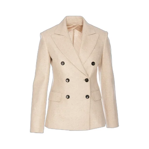 Max Mara Double-Breasted Buttoned Jacket