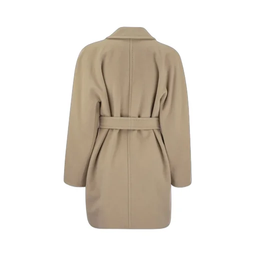 Max Mara Tied-Waist Buttoned Coat