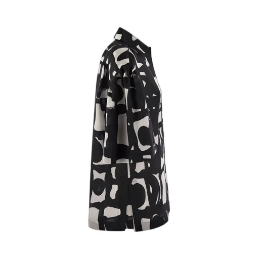Max Mara All-Over Patterned Short-Sleeved Top