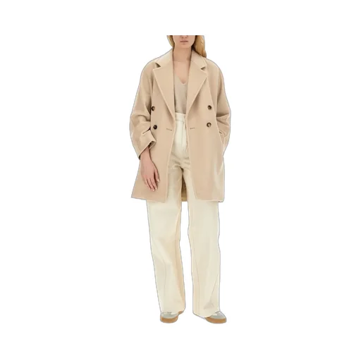 Max Mara Tied-Waist Buttoned Coat