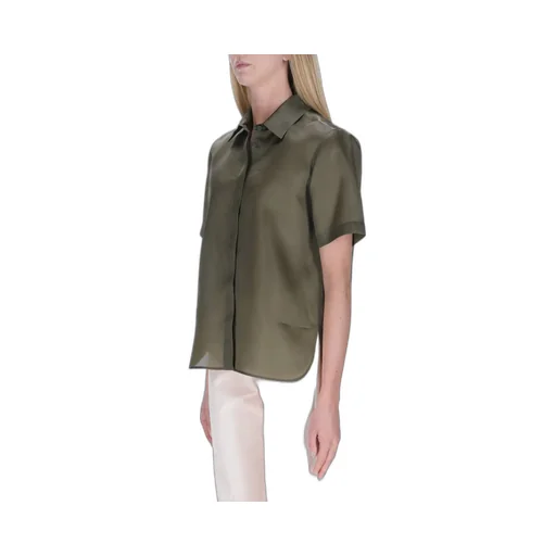 Max Mara Buttoned Short-Sleeved Shirt