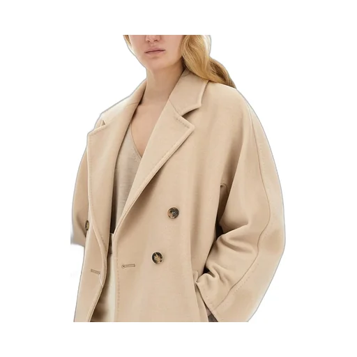 Max Mara Tied-Waist Buttoned Coat