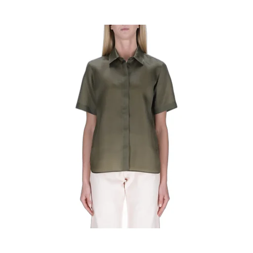 Max Mara Buttoned Short-Sleeved Shirt
