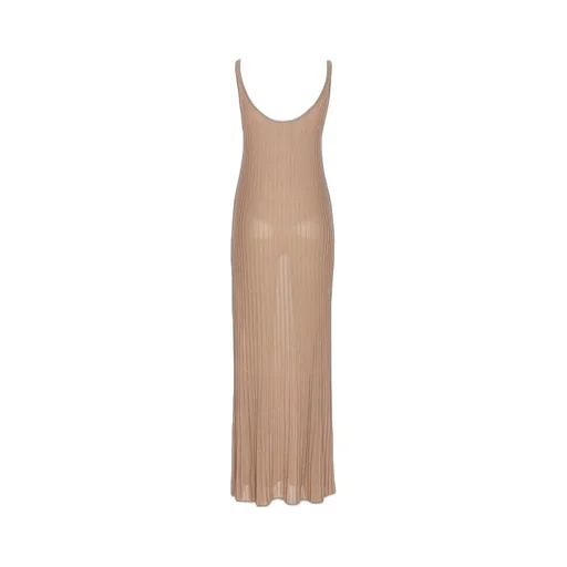 Max Mara U-Neck Sleeveless Dress