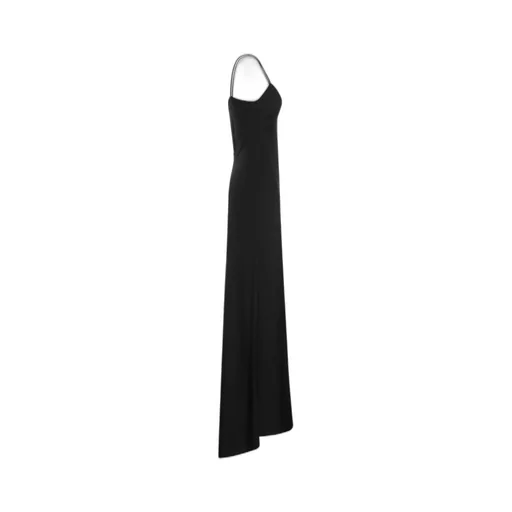 Max Mara V-Neck Satin Slip Dress
