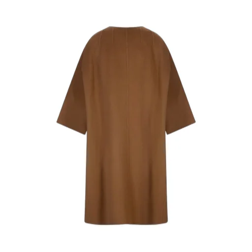 Max Mara Atelier Amour Zip-Up Crewneck Coat