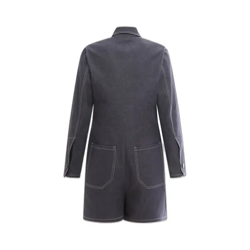 Max Mara Stitched Denim Jumpsuit