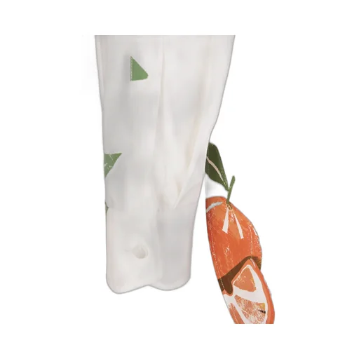 Max Mara Curacao Printed Off-Shoulder Top