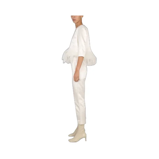 Max Mara Straight Leg Cropped Pants