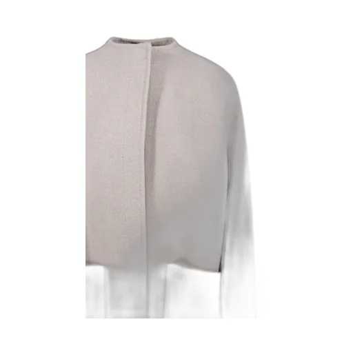 Max Mara Atelier Crewneck Long-Sleeved Coat