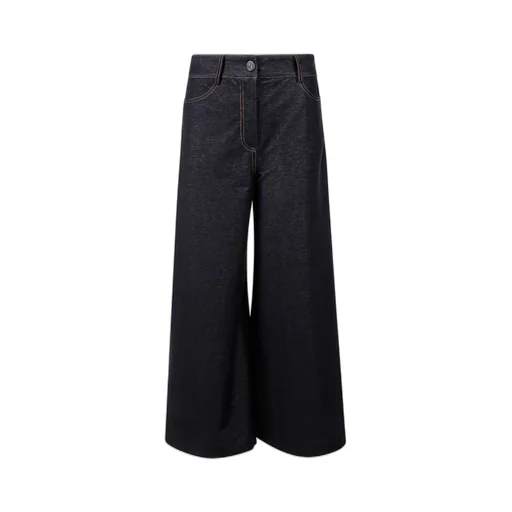 Max Mara Leisure High Waist Wide Leg Trousers