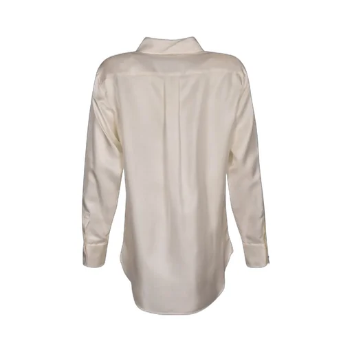 Max Mara Concealed Fastened Twill Shirt