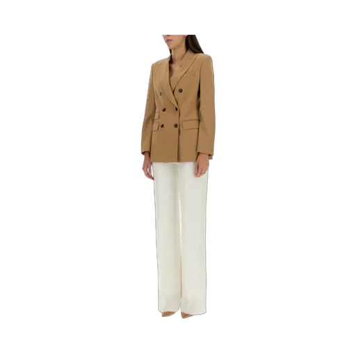 Max Mara Double-Breasted Long-Sleeved Blazer