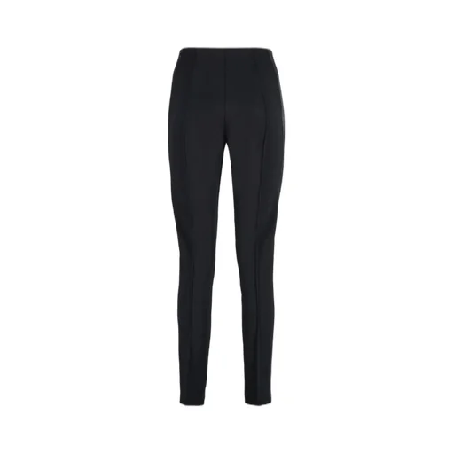 Max Mara Side-Stripe Detailed High Waist Trousers