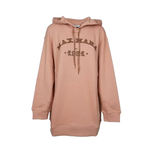 Max Mara Logo Embroidered Drawstring Hoodie
